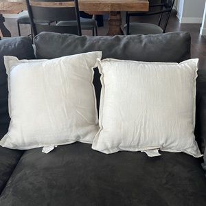 2 Threshold/Target 18x18 throw pillows